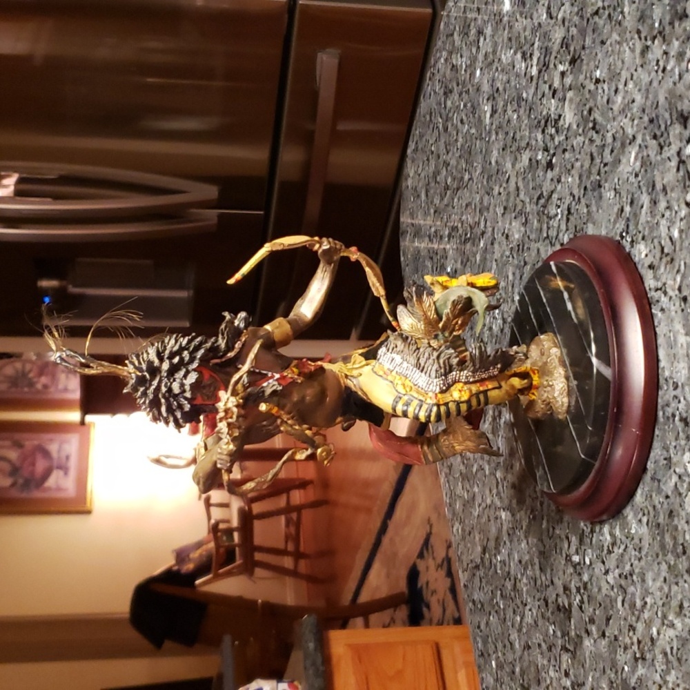 INDIAN THE SPIRIT OF THE RAVEN.. AMERICA INDIAN DANCE ART - Picture 16 of 17
